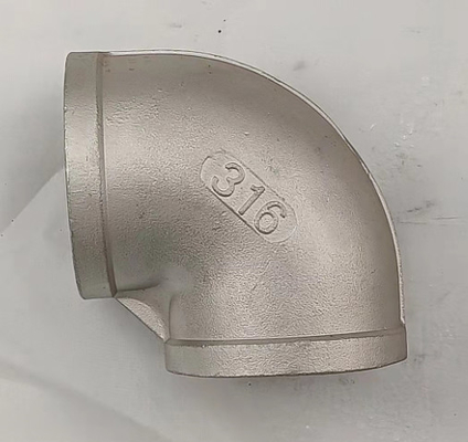 Wp 316L 321 스테인레스 강 배관 엘보 Astm 403 1.5가 90 각도 엘보로 조금씩 움직입니다