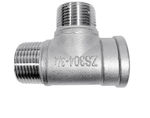 용접 캐스팅 스테인리스강관 Tee ASTM 규격 주문 제작된 사이즈