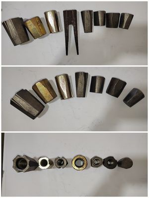 ASTM 승인 된 확장 셸 앵커 볼트 세 잎 볼트 및 견과류 조립