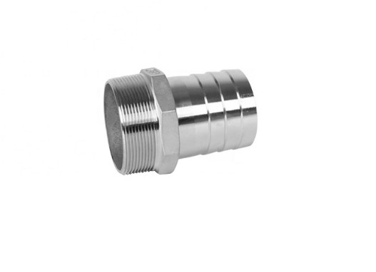 이음새가 없는 남자 나선부 소켓 스테인레스 강 유압 호스 연결기 니플