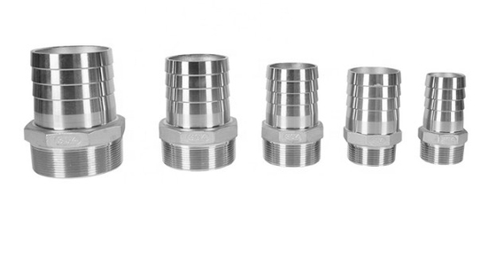 이음새가 없는 남자 나선부 소켓 스테인레스 강 유압 호스 연결기 니플