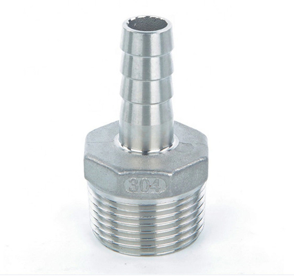이음새가 없는 남자 나선부 소켓 스테인레스 강 유압 호스 연결기 니플
