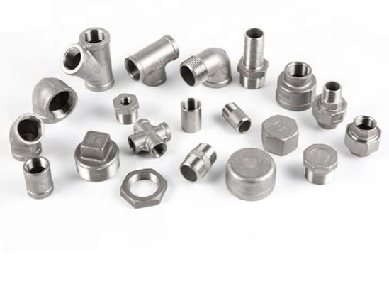 Ra 1.6 - 소켓을 감소시키는 Ra 12.5 스테인레스 강 관 이음쇠 NPT / BSP 스레드